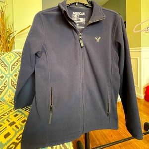 AEO full zip fleece jacket